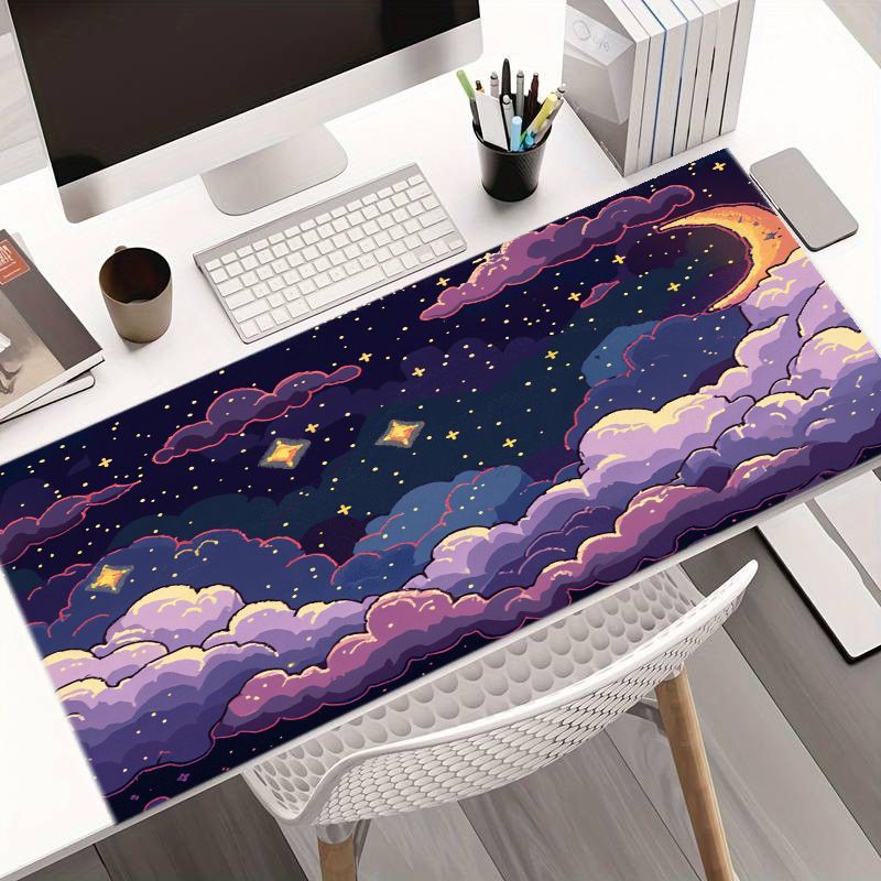 Desk Setup Gifts - Brand Large Mouse Pad Iron Art