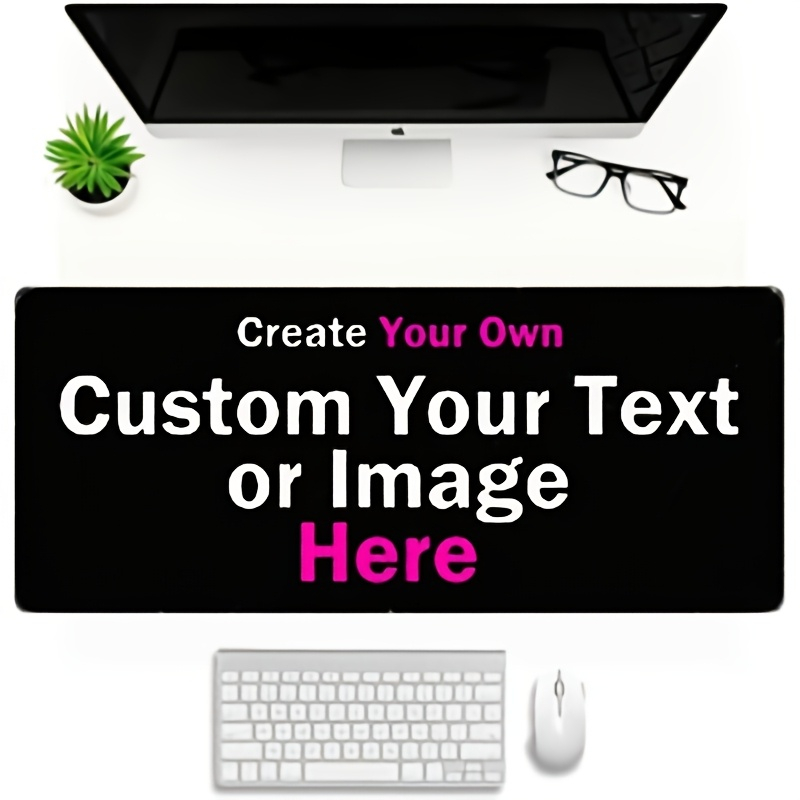 Rubber Mat Desk - Custom HD Printing Gaming Playmat Personalized
