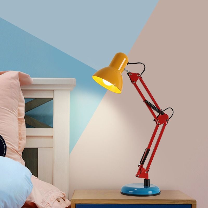 Desk Setup Girl - Memphis Color Reading Table Lamps LED
