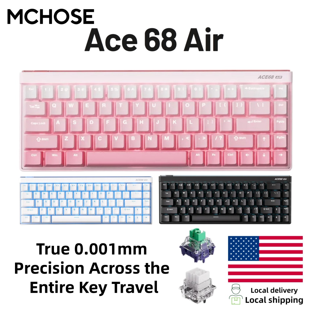 Desk Setup Programmer - MCHOSE ACE 68 Air Kailh Magnetic