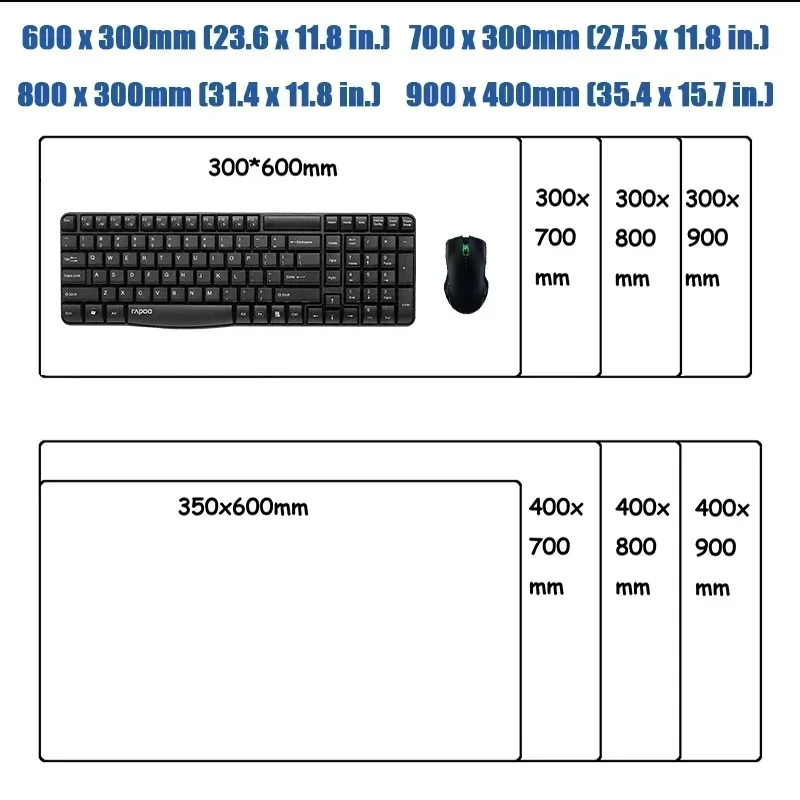 Custom DIY Mouse Pad Personali - Rubber Mat Desk บทวิจารณ์และราคา