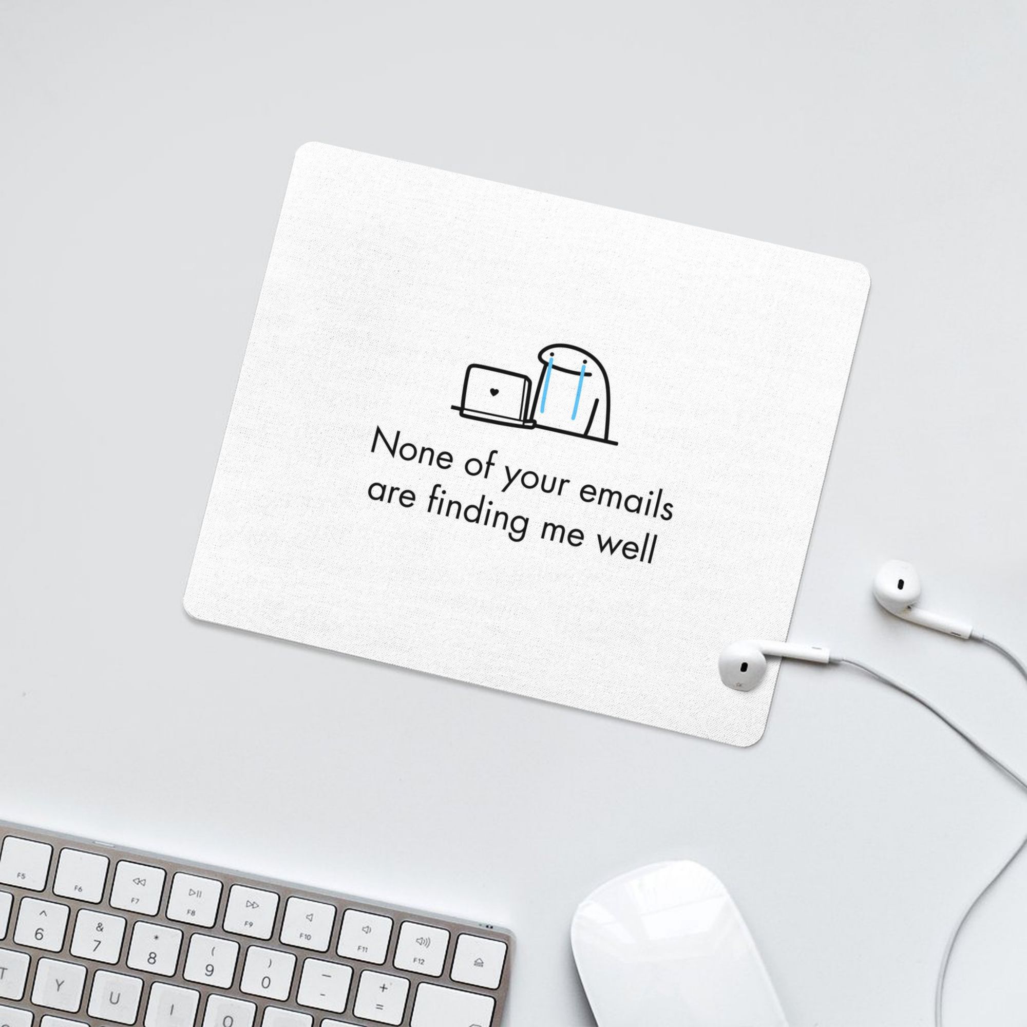 Brand Iron Art Desk Mouse Pad  - Work Desk Home Setup บทวิจารณ์และราคา