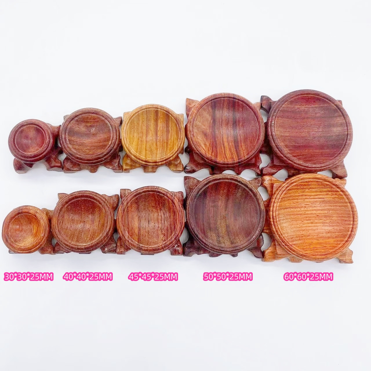 Wooden Display Stand Crystal B - Desk Setup Wood บทวิจารณ์และราคา