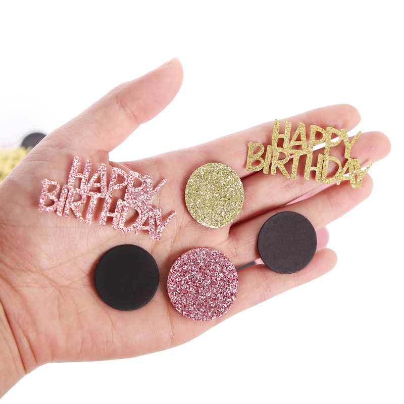 100Pcs Happy Birthday Confetti - Desk Setup Girl บทวิจารณ์และราคา