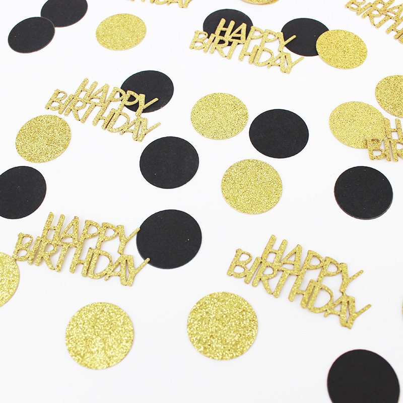 100Pcs Happy Birthday Confetti - Desk Setup Girl บทวิจารณ์และราคา