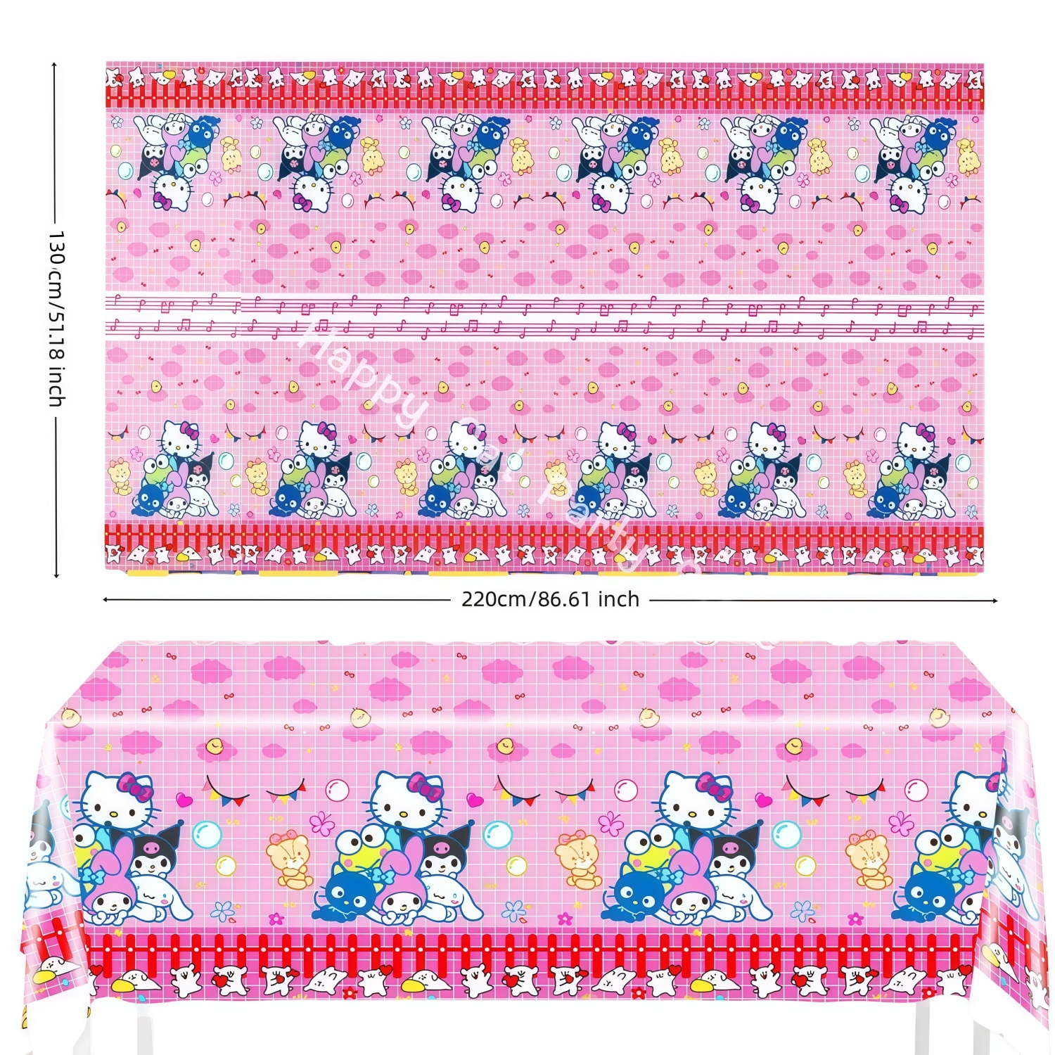 Disposable Tablecloth Birthday - Desk Setup Girl บทวิจารณ์และราคา