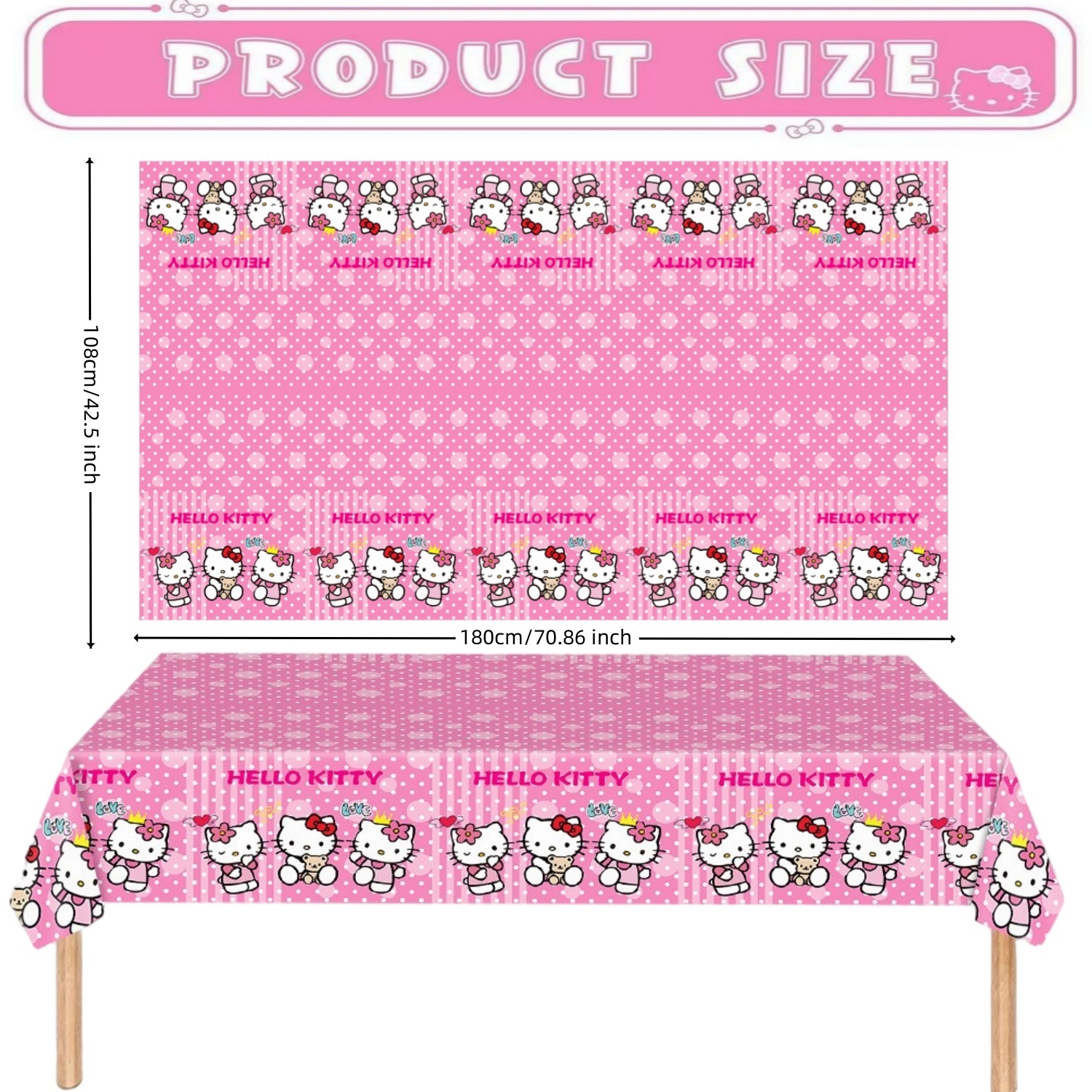 Disposable Tablecloth Birthday - Desk Setup Girl บทวิจารณ์และราคา