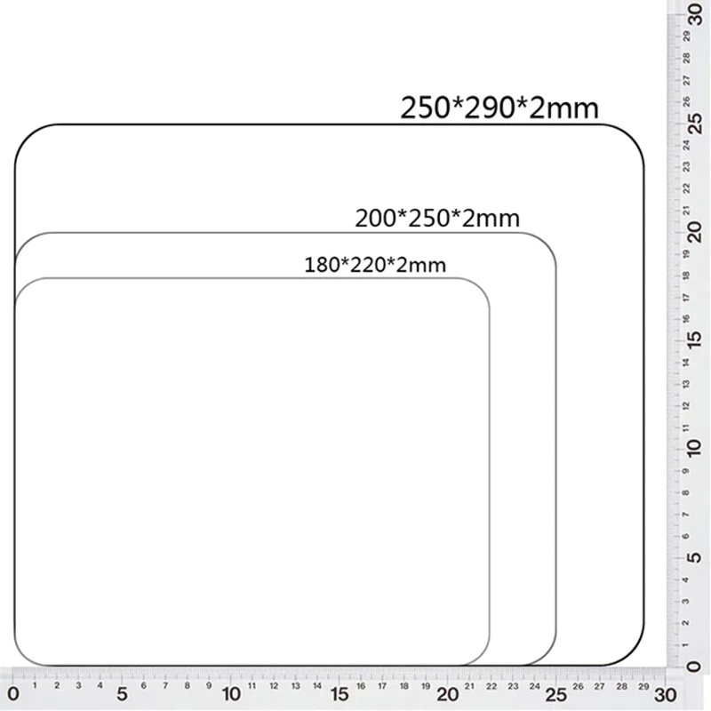 Mouse Pad Brushed Fabric Mouse - Desk Setup Pc And Laptop บทวิจารณ์และราคา