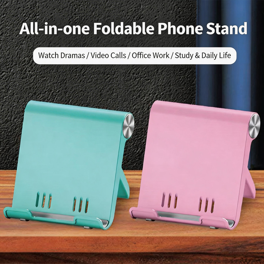 Adjustable Phone Holder Stand  - Desk Setup Stand บทวิจารณ์และราคา