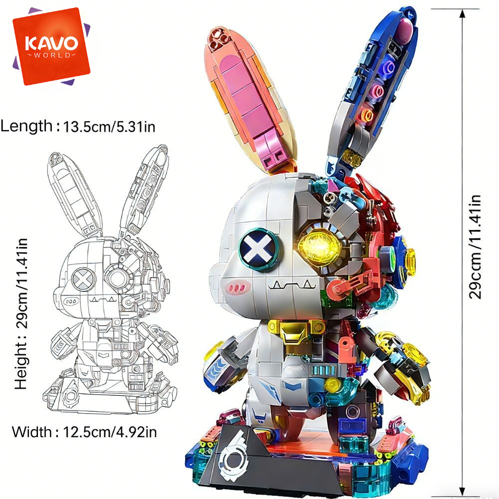 KAVOWORLD Cyberpunk Mechanical - Desk Setup Gifts บทวิจารณ์และราคา