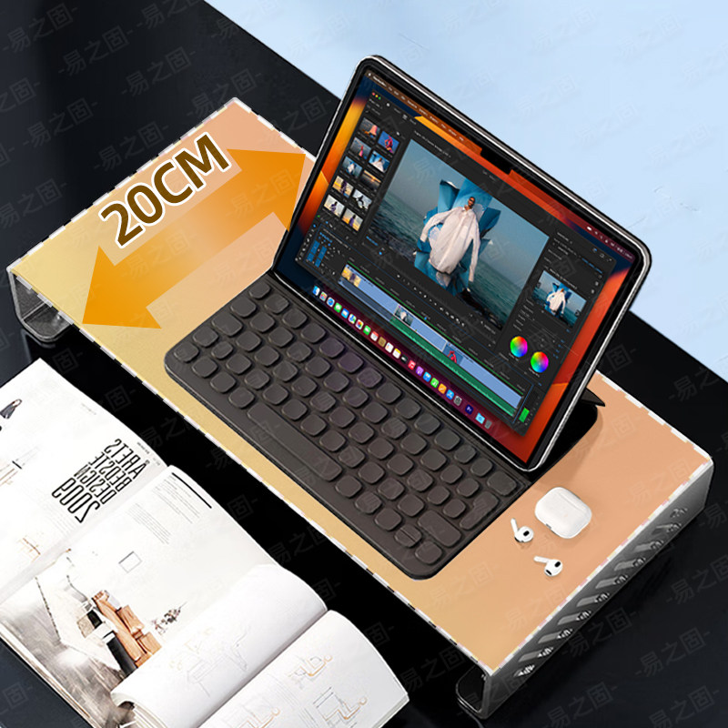 Computer Monitor Stand Riser E - Desk Setup With Laptop And Monitor บทวิจารณ์และราคา