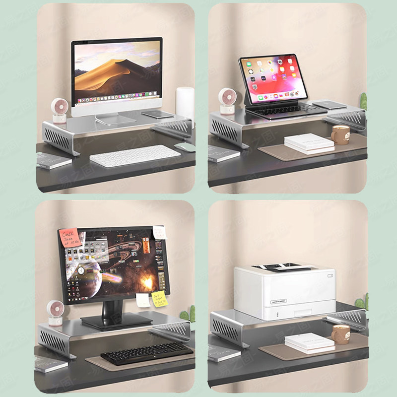 Computer Monitor Stand Riser E - Desk Setup With Laptop And Monitor บทวิจารณ์และราคา