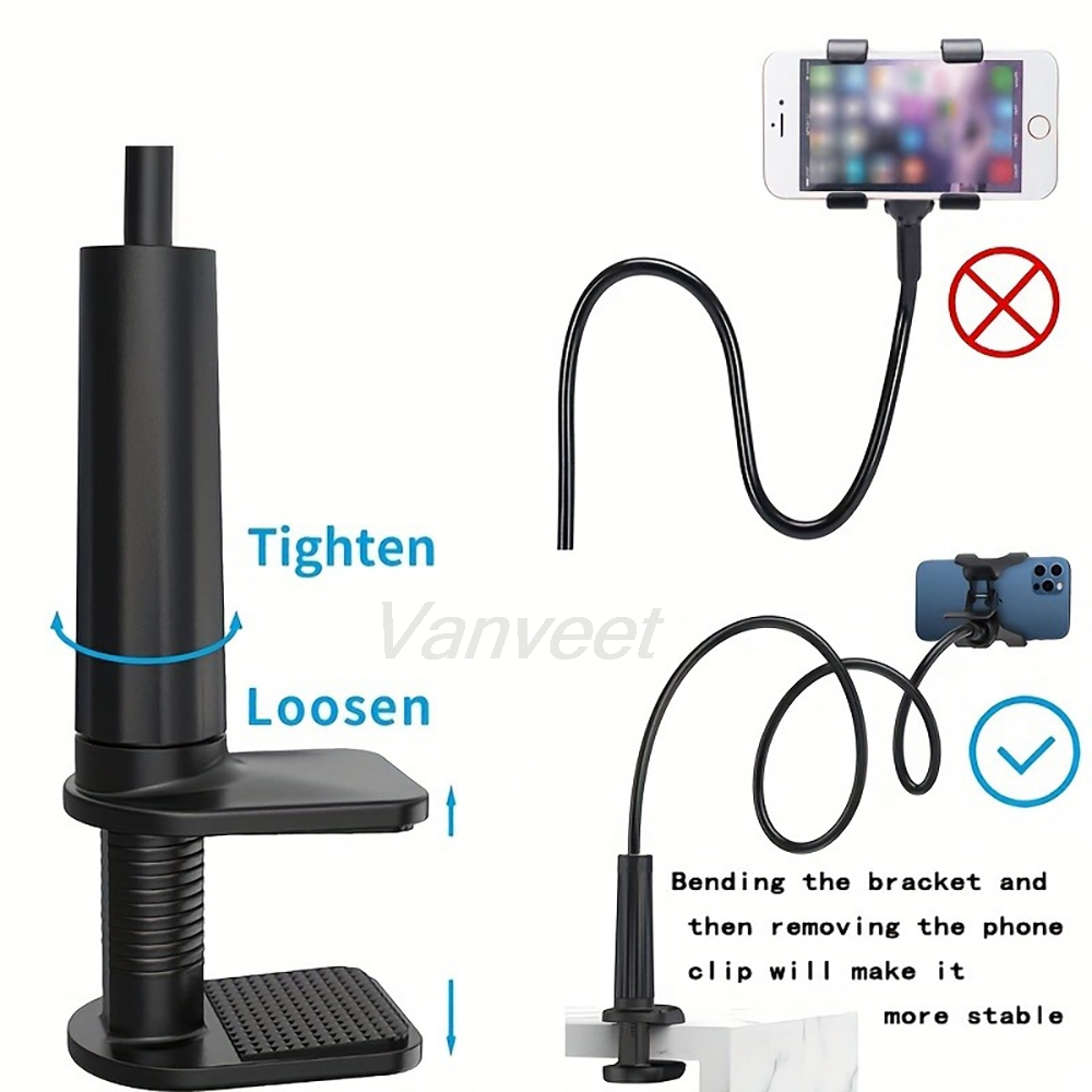 360° Mobile Phone Holder Stand - Desk Setup Stand บทวิจารณ์และราคา