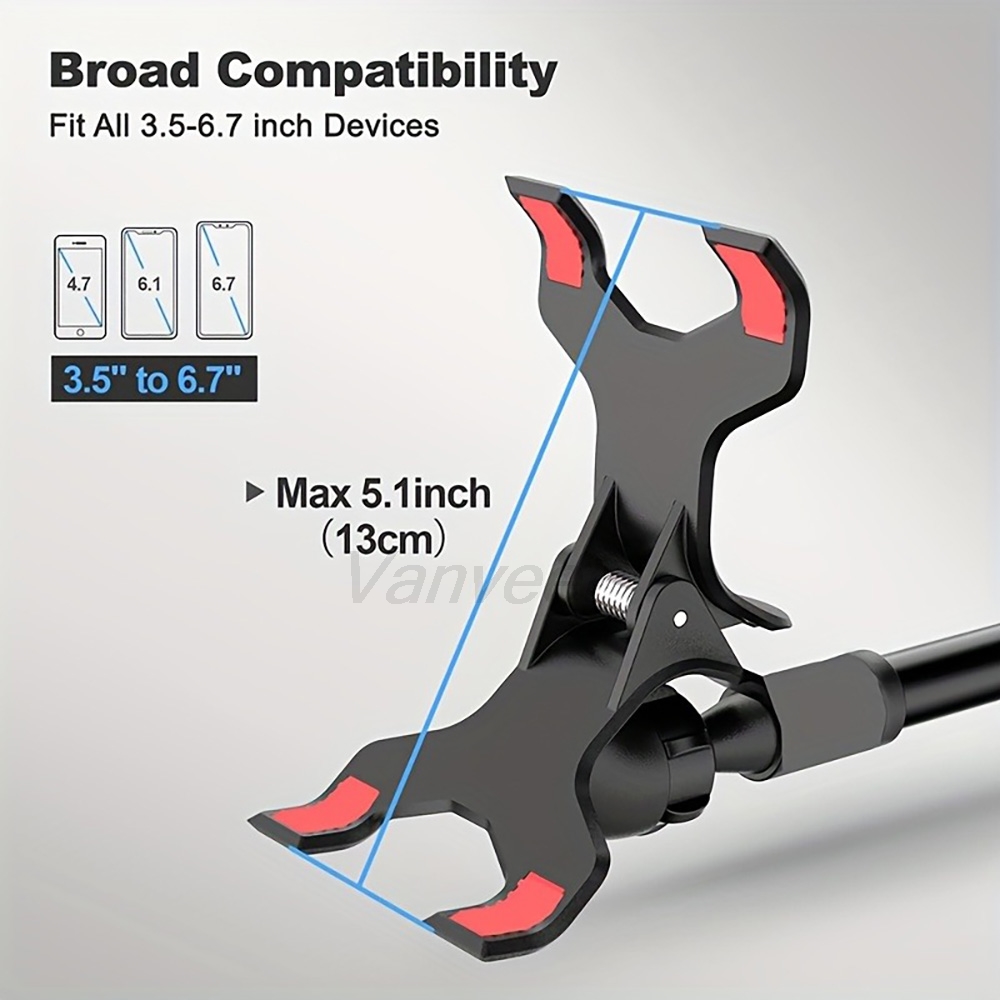 360° Mobile Phone Holder Stand - Desk Setup Stand บทวิจารณ์และราคา
