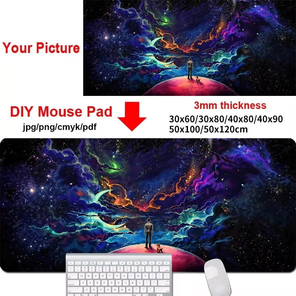 Custom Desk Pad Full-sized Mou - Rubber Mat Desk บทวิจารณ์และราคา