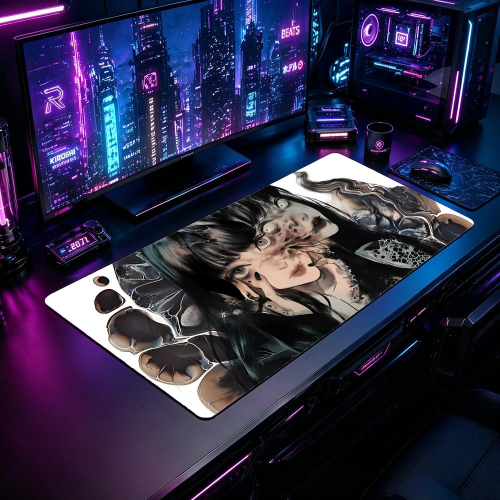 Gaming Mouse Pad JJunji Ito Co - Desk Setup Pc And Laptop บทวิจารณ์และราคา
