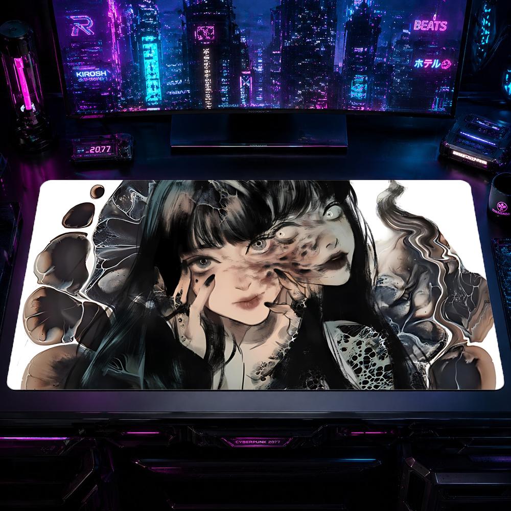 Gaming Mouse Pad JJunji Ito Co - Desk Setup Pc And Laptop บทวิจารณ์และราคา