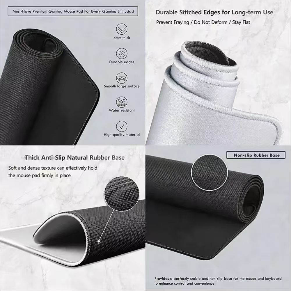 Elegant European Style Custom  - Rubber Mat Desk บทวิจารณ์และราคา
