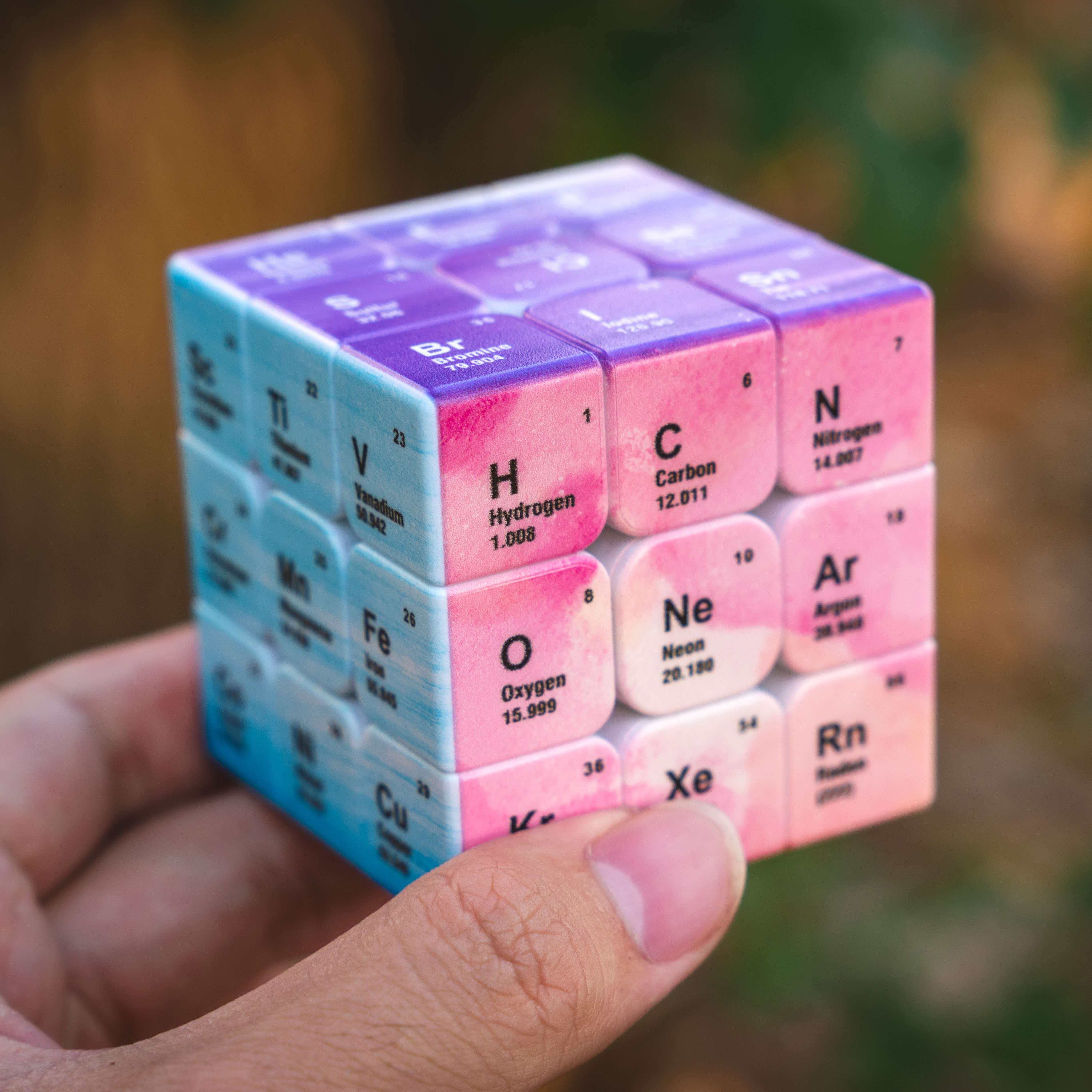 Periodic Table 3x3 Speed Cube  - Desk Setup Girl บทวิจารณ์และราคา