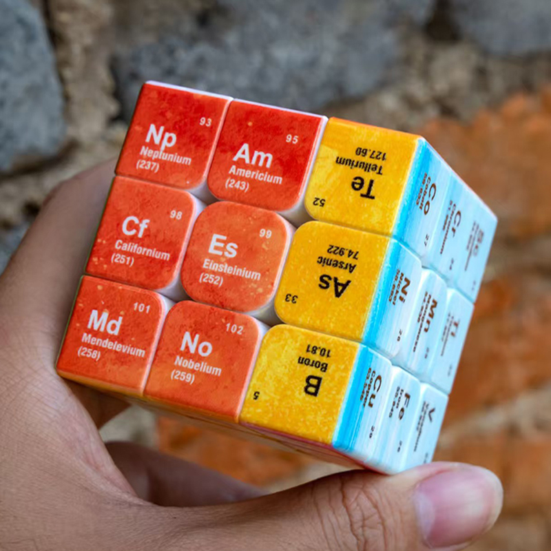 Periodic Table 3x3 Speed Cube  - Desk Setup Girl บทวิจารณ์และราคา