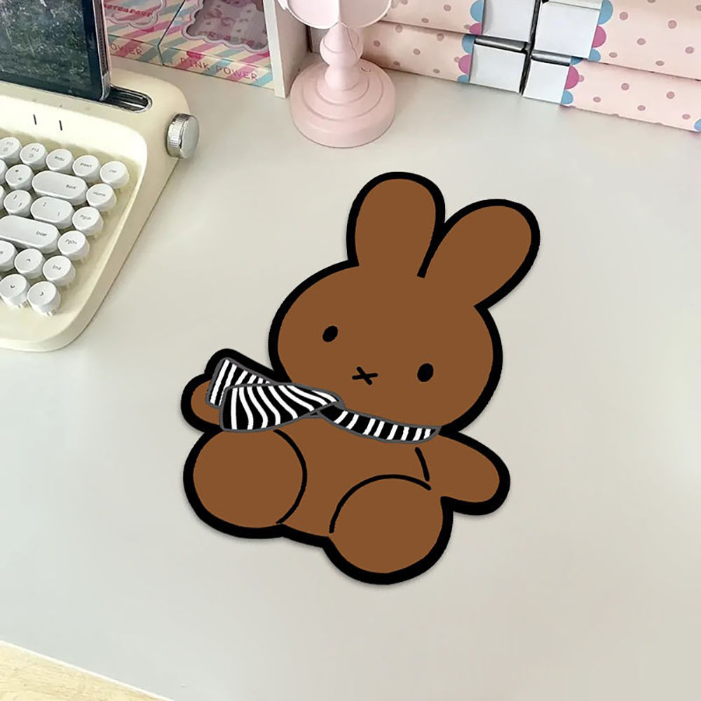 Kawaii Miffy Cute Mouse Pad Ca - Desk Setup Girl บทวิจารณ์และราคา