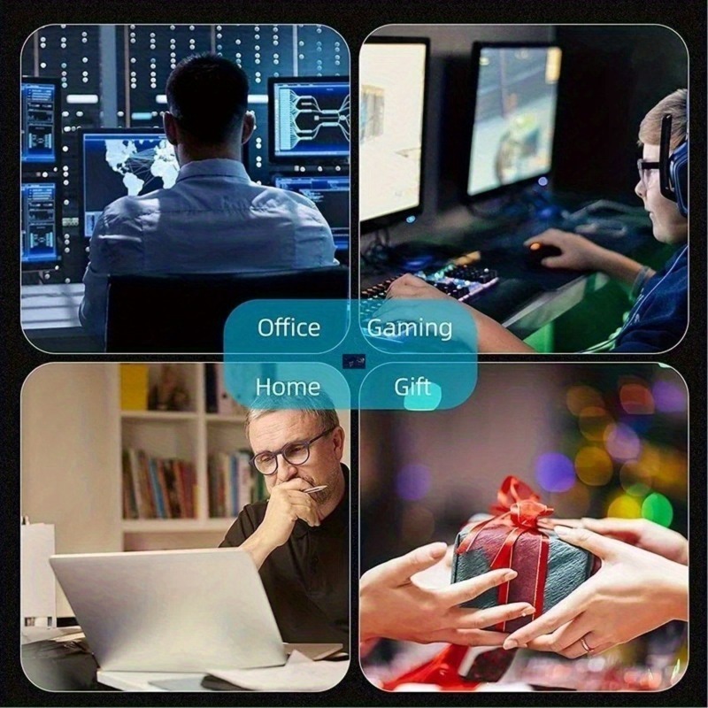 Large Non-Slip Gaming Office M - Desk Setup Pc And Laptop บทวิจารณ์และราคา