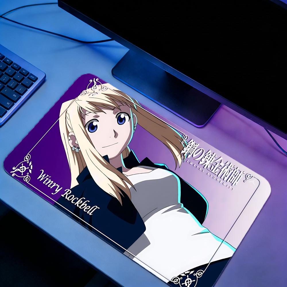 Gaming Mouse Pad FFullmetal Al - Desk Setup Pc And Laptop บทวิจารณ์และราคา