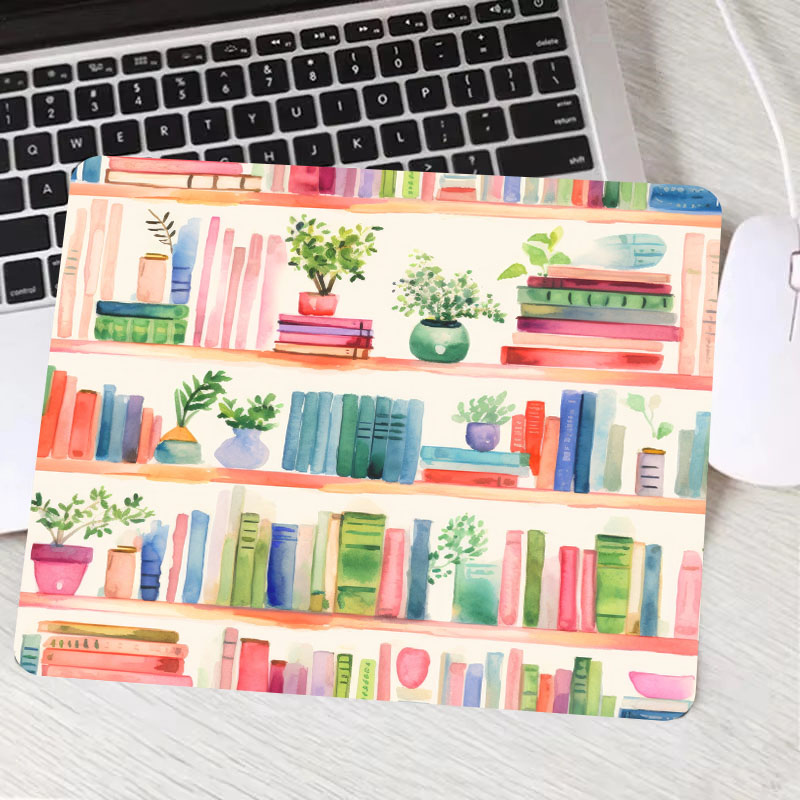Plant Books Mouse Pad Home Off - Desk Setup Books บทวิจารณ์และราคา