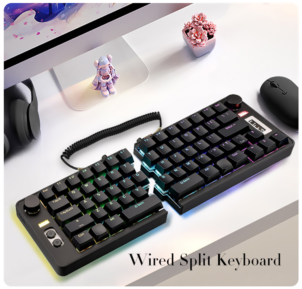 Programmable Ergonomic Split K - Desk Setup Programmer บทวิจารณ์และราคา