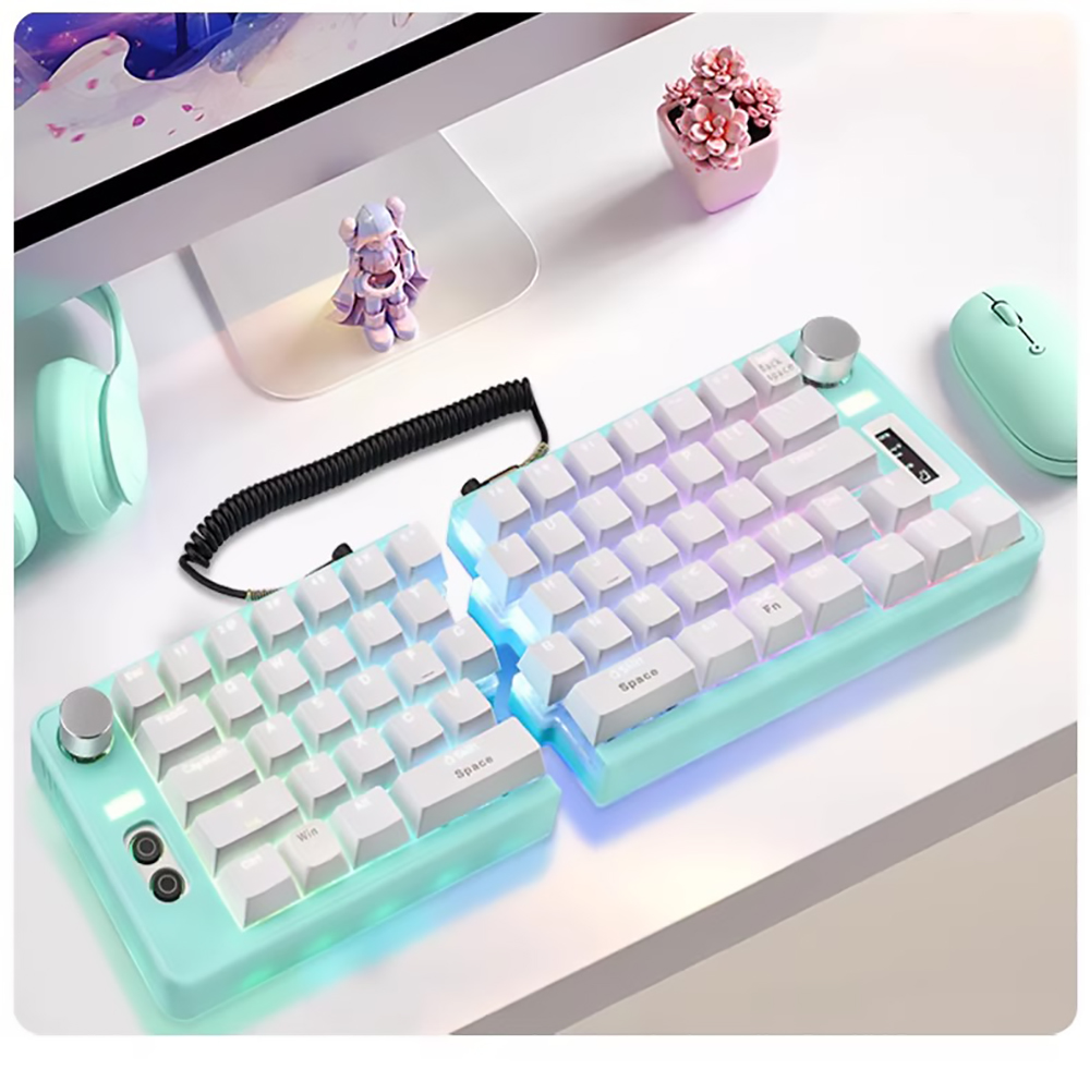 Programmable Ergonomic Split K - Desk Setup Programmer บทวิจารณ์และราคา