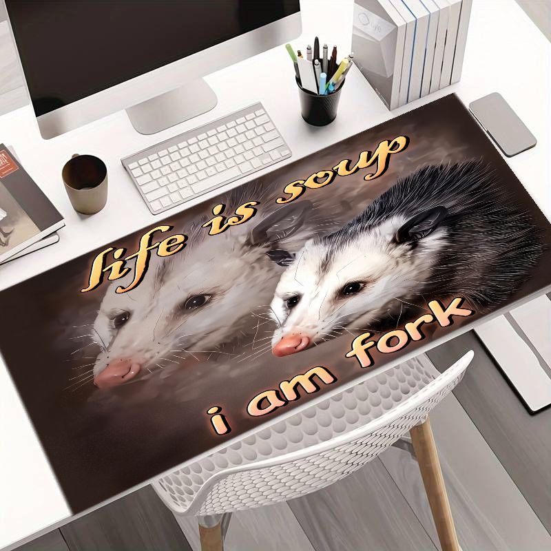 Whimsical Large Mouse Pad Flyi - Desk Setup Essentials บทวิจารณ์และราคา