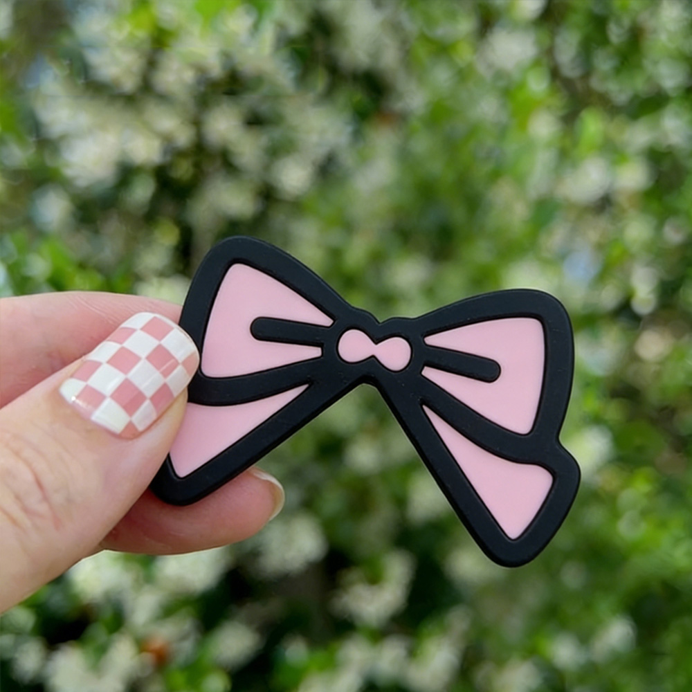 Cute Pink Bow Monitor Decor Ka - Desk Setup With Laptop And Monitor บทวิจารณ์และราคา