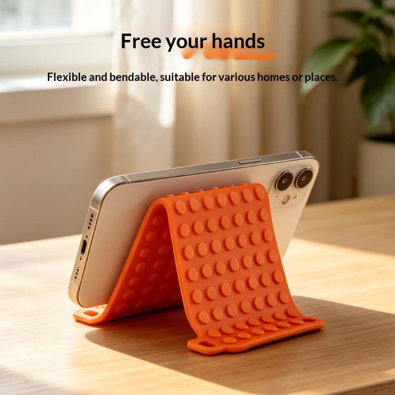 Bendable Silicone Phone Stand  - Desk Setup Stand บทวิจารณ์และราคา