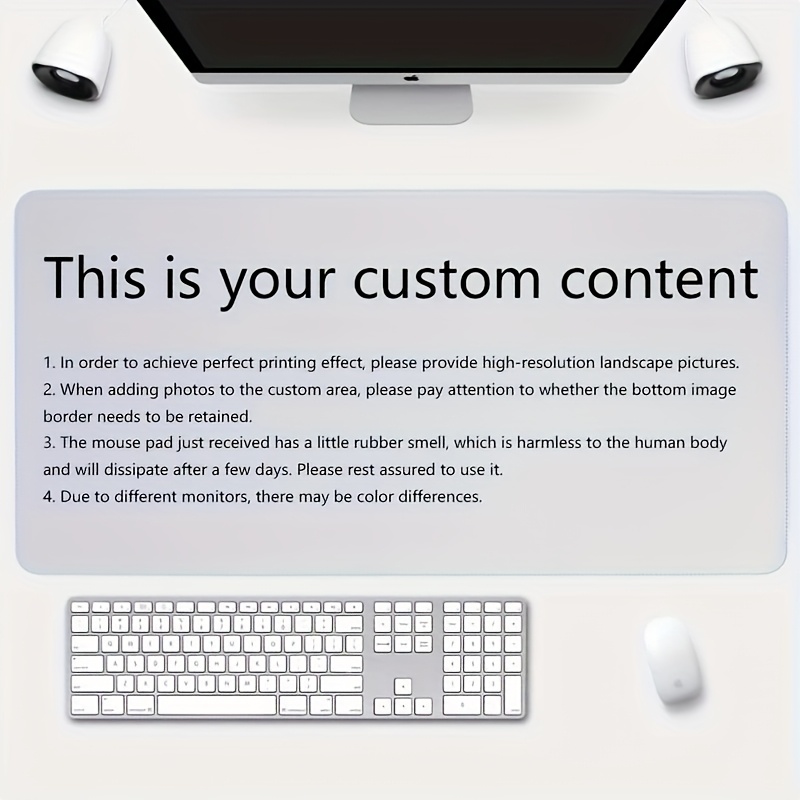 Custom HD Printing Gaming Play - Rubber Mat Desk บทวิจารณ์และราคา