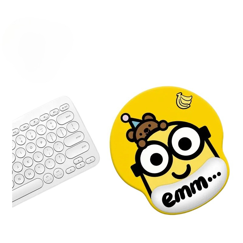 Minions cartoon cute wristband - Rubber Mat Desk บทวิจารณ์และราคา