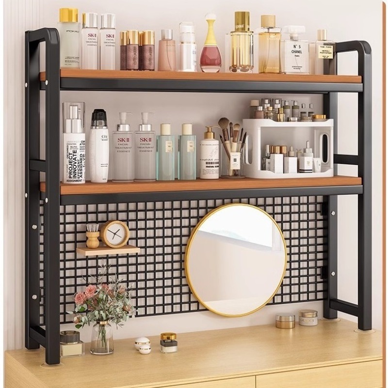 Grid Shelf Desktop Shelf Desk  - Desk Setup Productivity บทวิจารณ์และราคา
