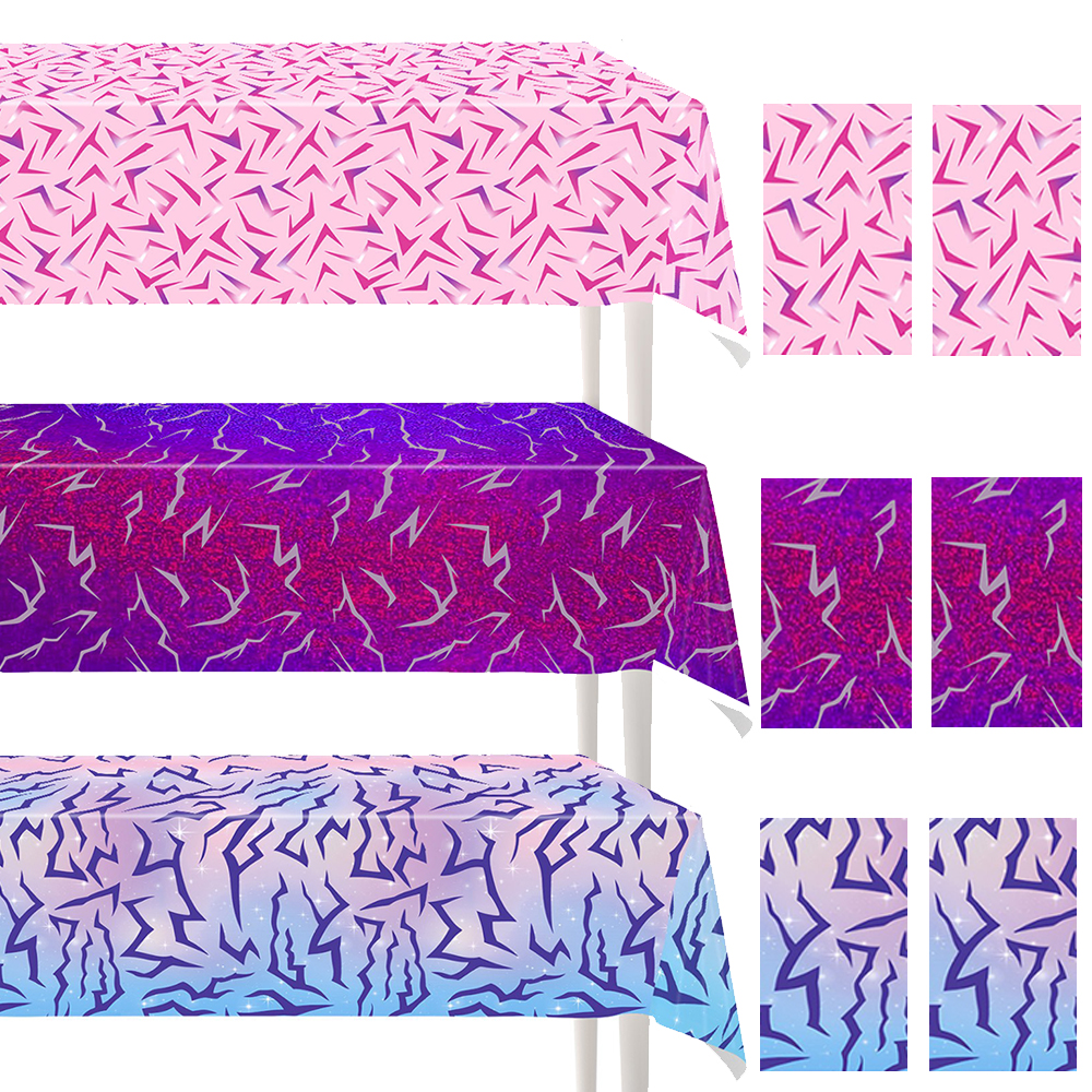 Lightning Printed Tablecloth D - Desk Setup Girl บทวิจารณ์และราคา