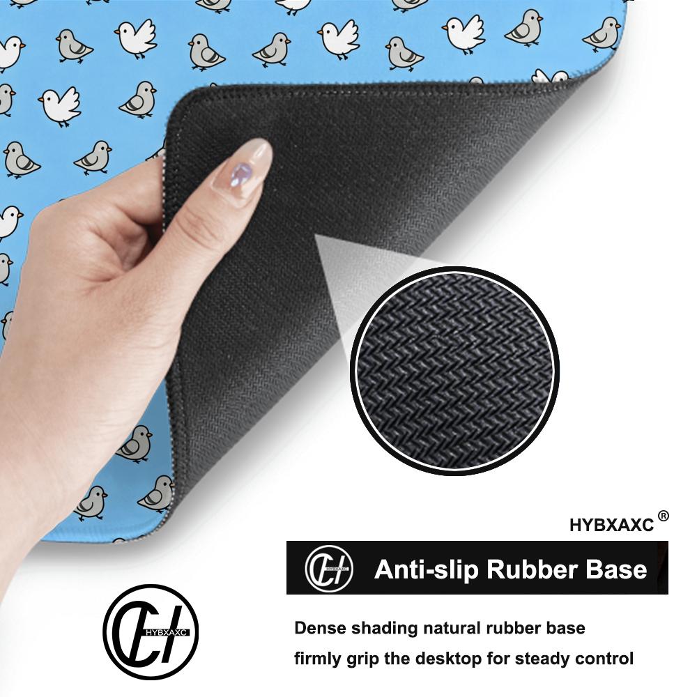HYBXAXC Cute Blue Bird Pattern - Work Desk Home Setup บทวิจารณ์และราคา