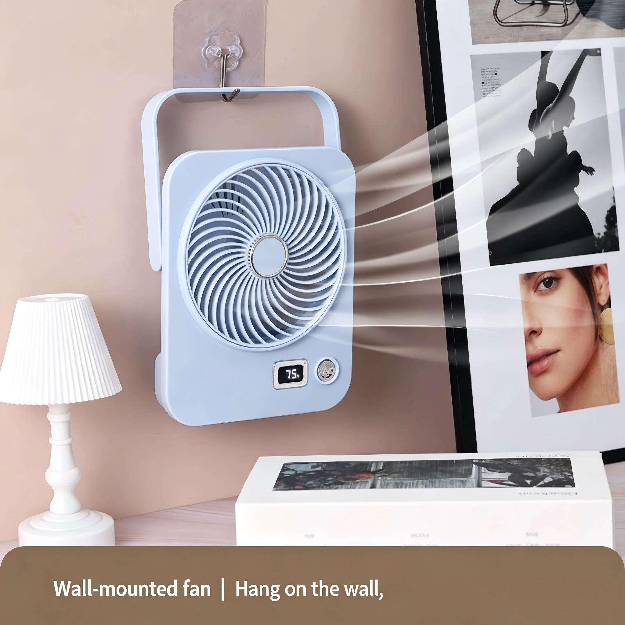 Small Desk Fan Personal Fans L - Desk Setup Essentials บทวิจารณ์และราคา