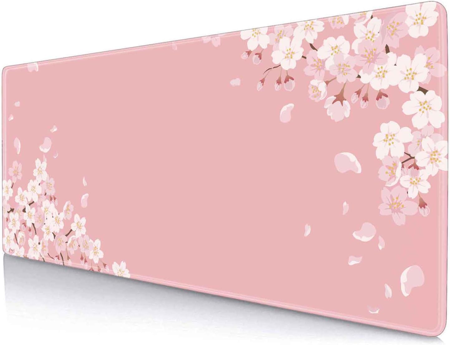 Japanese Cherry Blossom Desk M - Rubber Mat Desk บทวิจารณ์และราคา