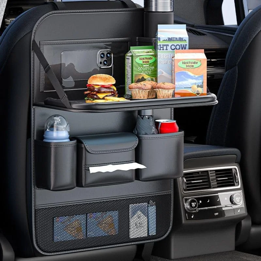 Car Seat Back Storage Bag 6-Po - Desk Setup Essentials บทวิจารณ์และราคา