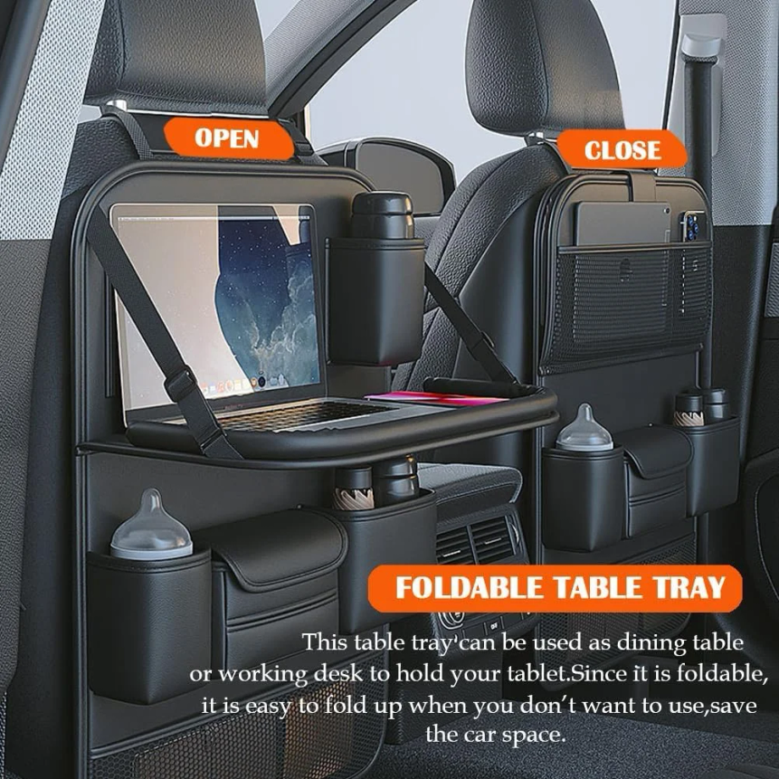 Car Seat Back Storage Bag 6-Po - Desk Setup Essentials บทวิจารณ์และราคา