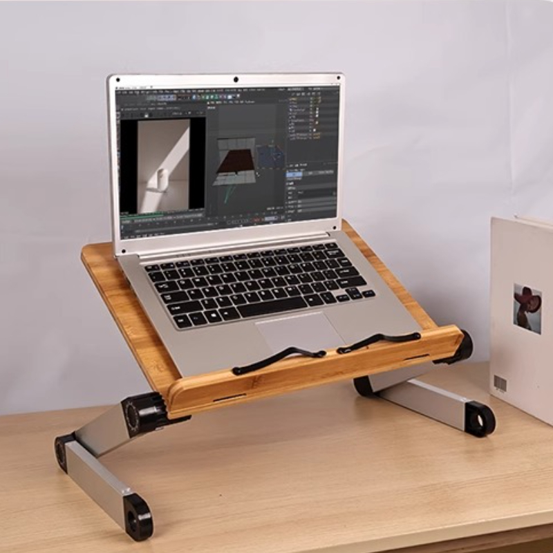 Adjustable Bamboo Bed Desk Fol - Desk Setup Books บทวิจารณ์และราคา