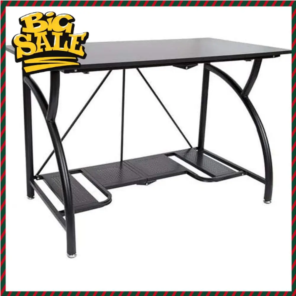 Space-Saving Foldable Desk for - Desk Setup With Laptop And Monitor บทวิจารณ์และราคา