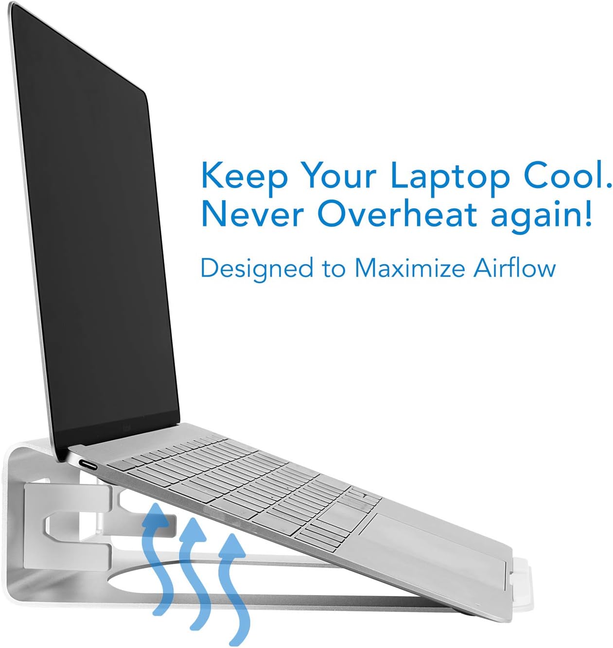 Vertical Laptop Stand for Desk - Desk Setup Vertical Monitor บทวิจารณ์และราคา