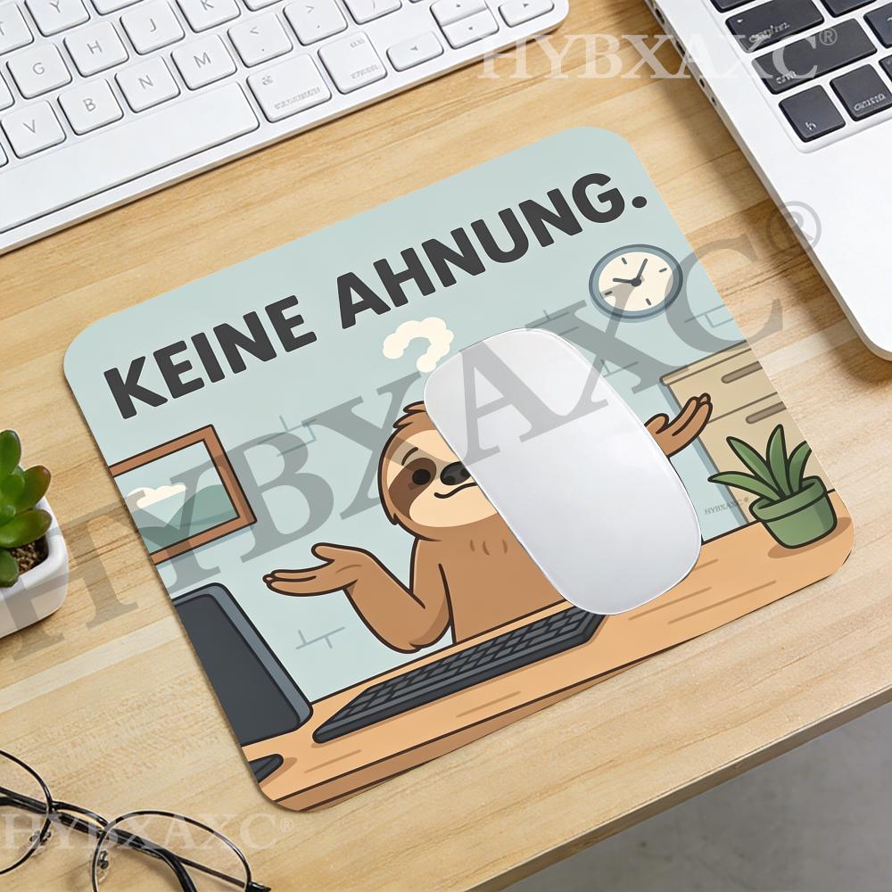 HYBXAXC Funny Sloth Keine Ahnu - Work Desk Home Setup บทวิจารณ์และราคา