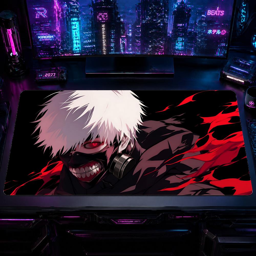 Gaming Mouse Pad TTokyo Ghoul  - Desk Setup Productivity บทวิจารณ์และราคา