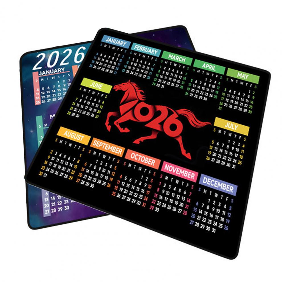 2026 Calendar Mouse Pad Waterp - Rubber Mat Desk บทวิจารณ์และราคา