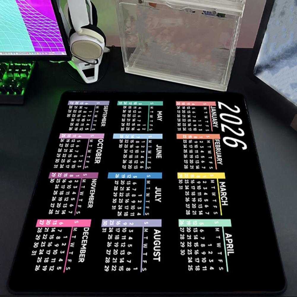 2026 Calendar Mouse Pad Waterp - Rubber Mat Desk บทวิจารณ์และราคา