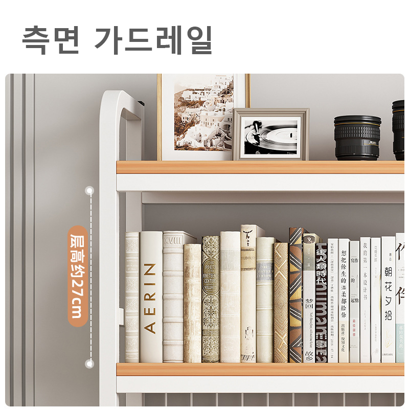 Bookshelf with Grid Desk Stora - Desk Setup Productivity บทวิจารณ์และราคา